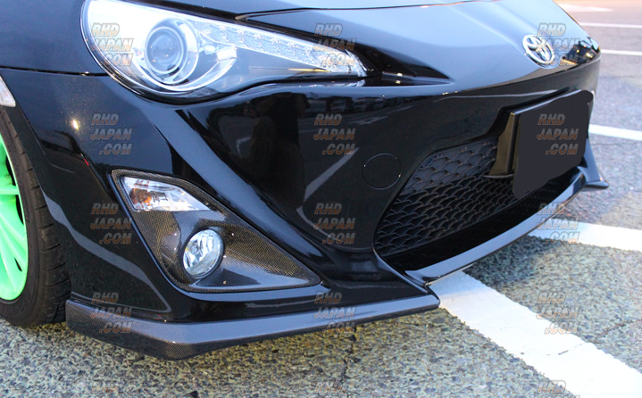 Julius Front Skirt Set Carbon Fiber - 86 ZN6